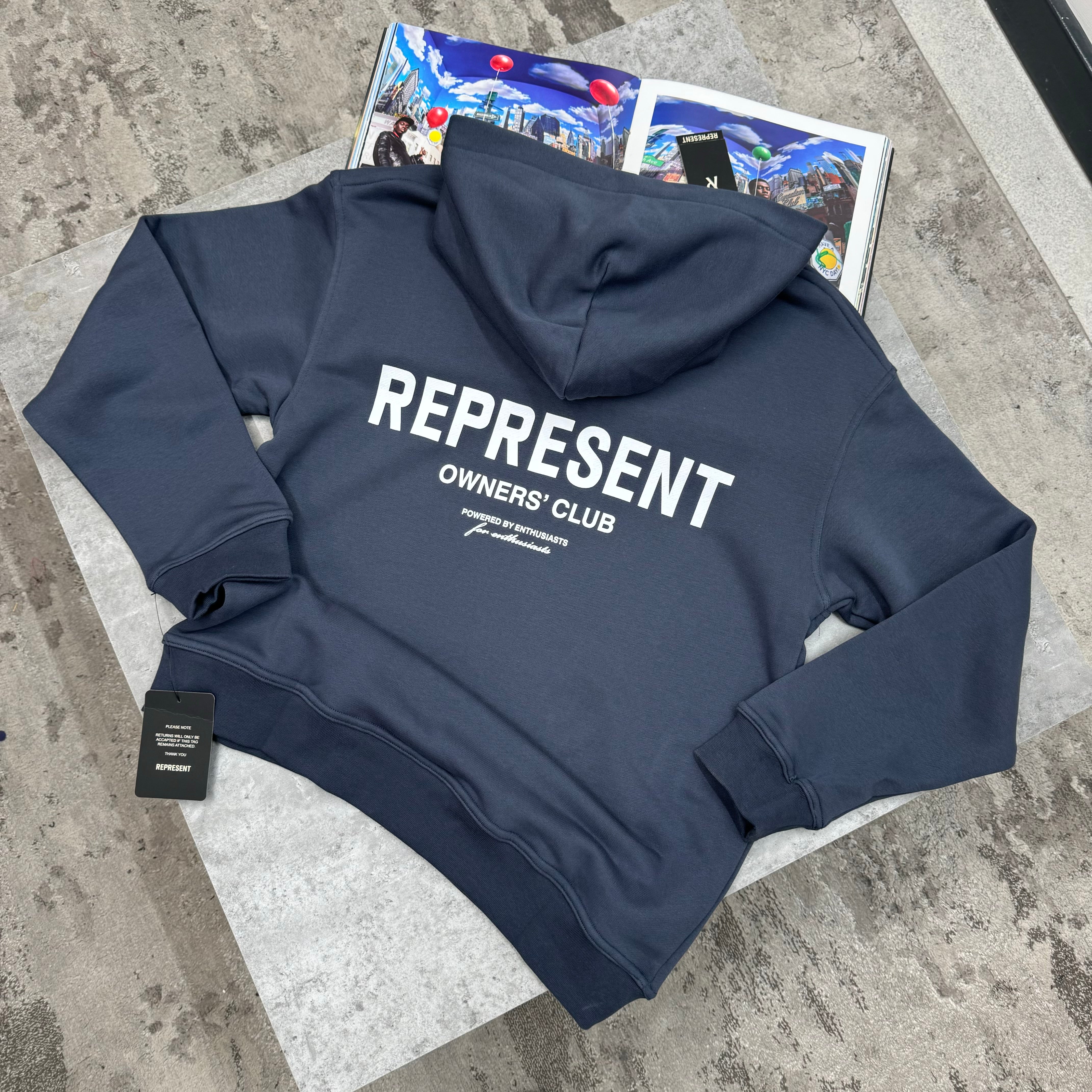 REP - HOODIE - NAVY