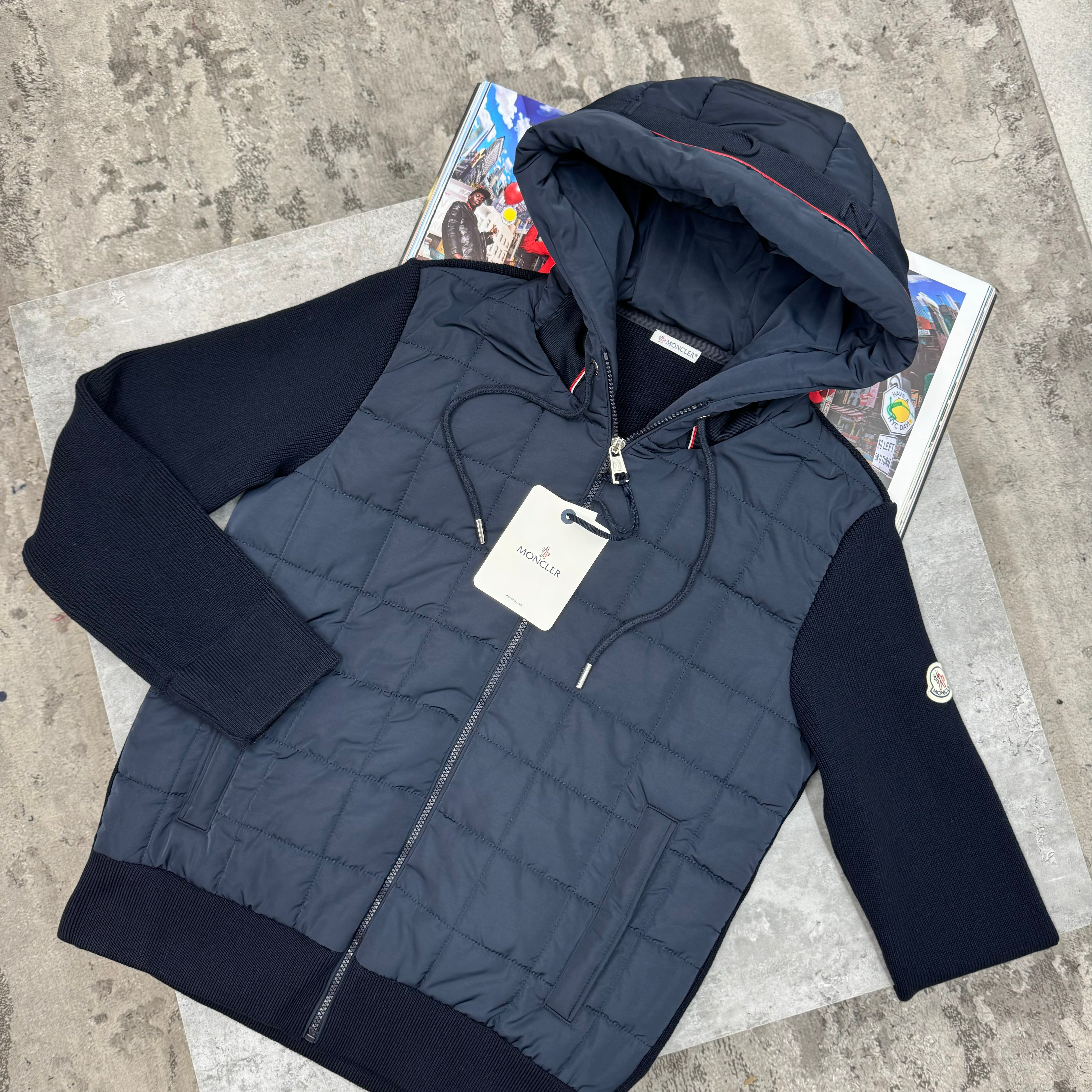 MNCLR - HOODED JACKET - NAVY