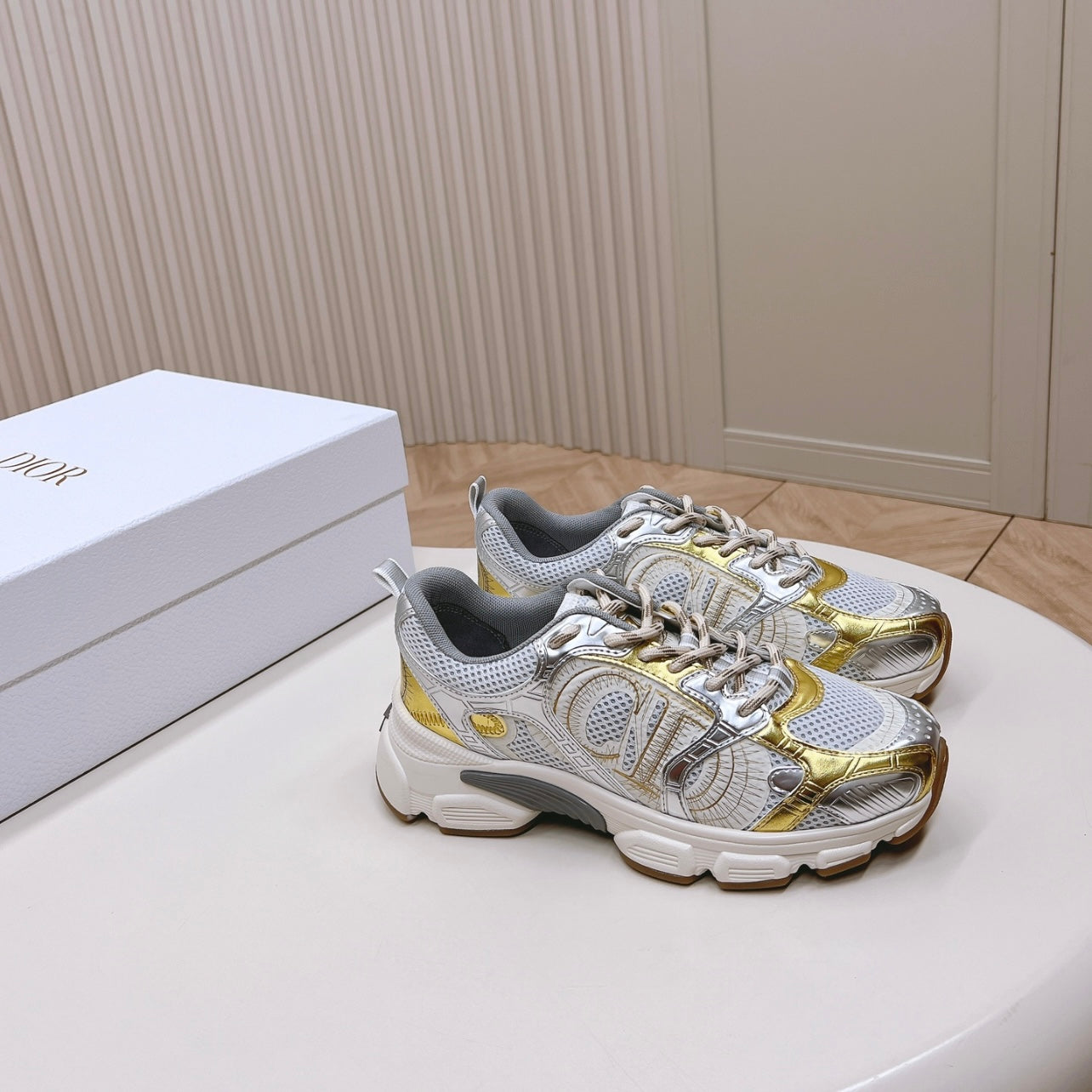 (PRE-ORDER) CD - CHRONO TRAINERS - SILVER/GOLD