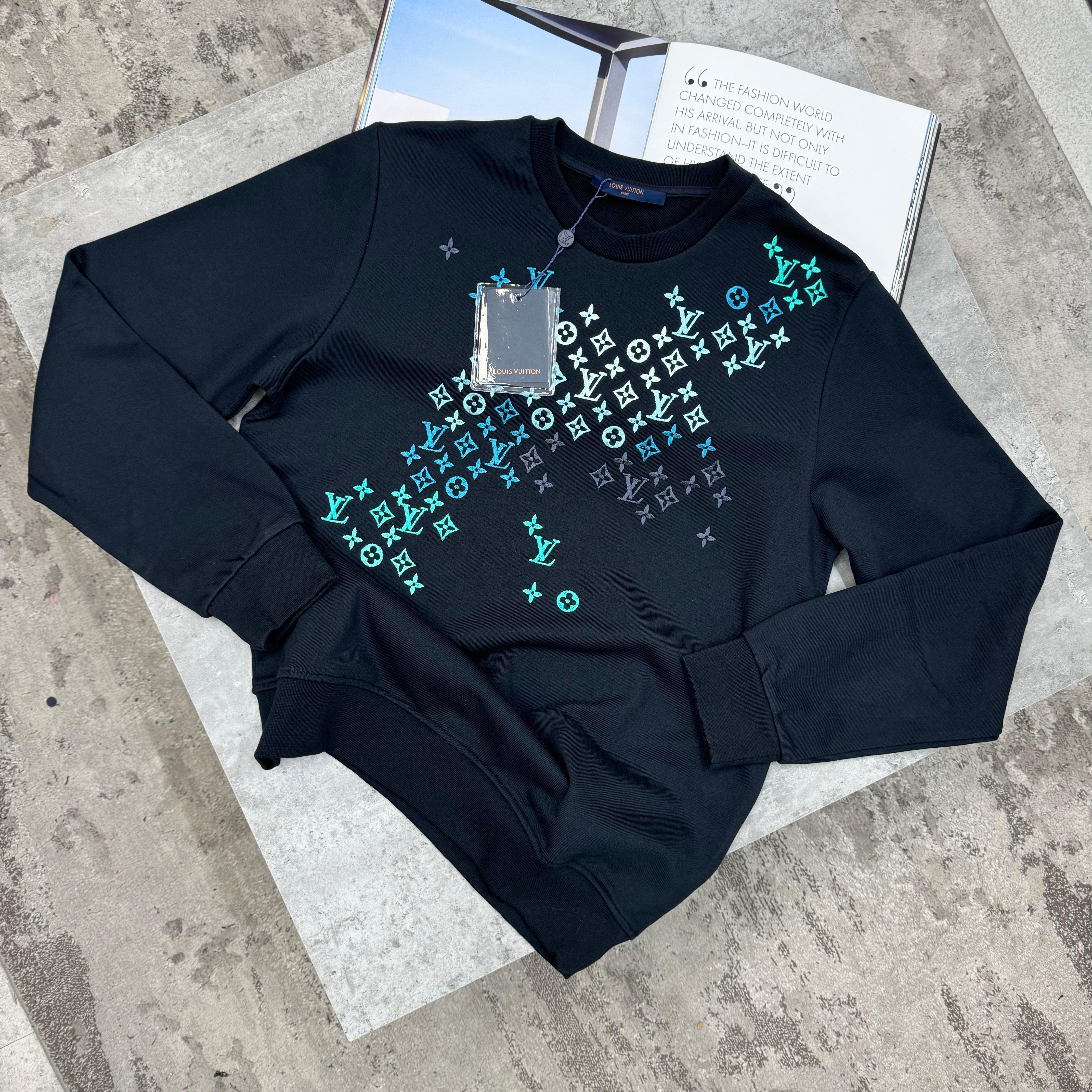 LVE - MONO JUMPER - BLACK/GREEN/BLUE