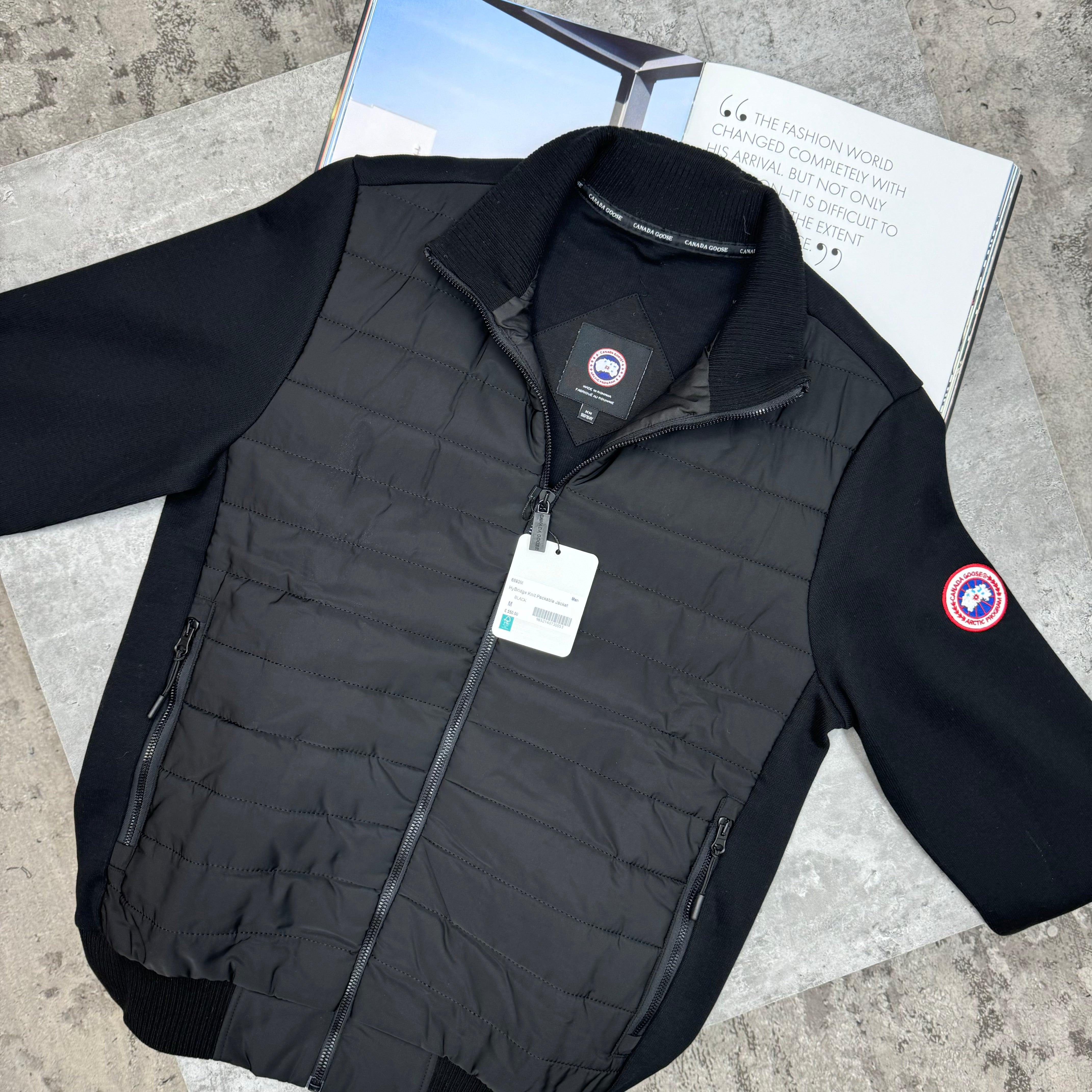 CG - HYBRIDGE JACKET - BLACK