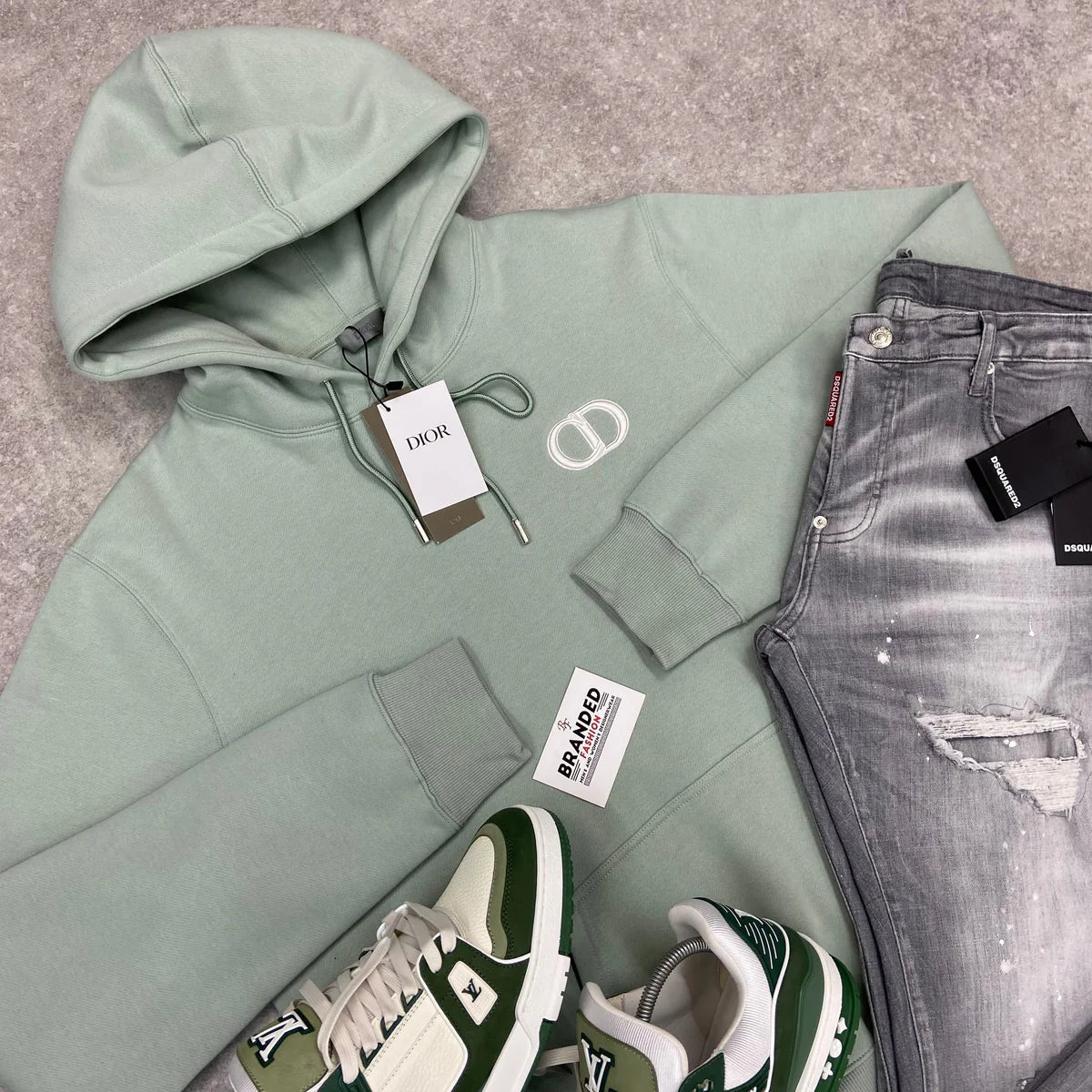 CD HOODIE - MINT