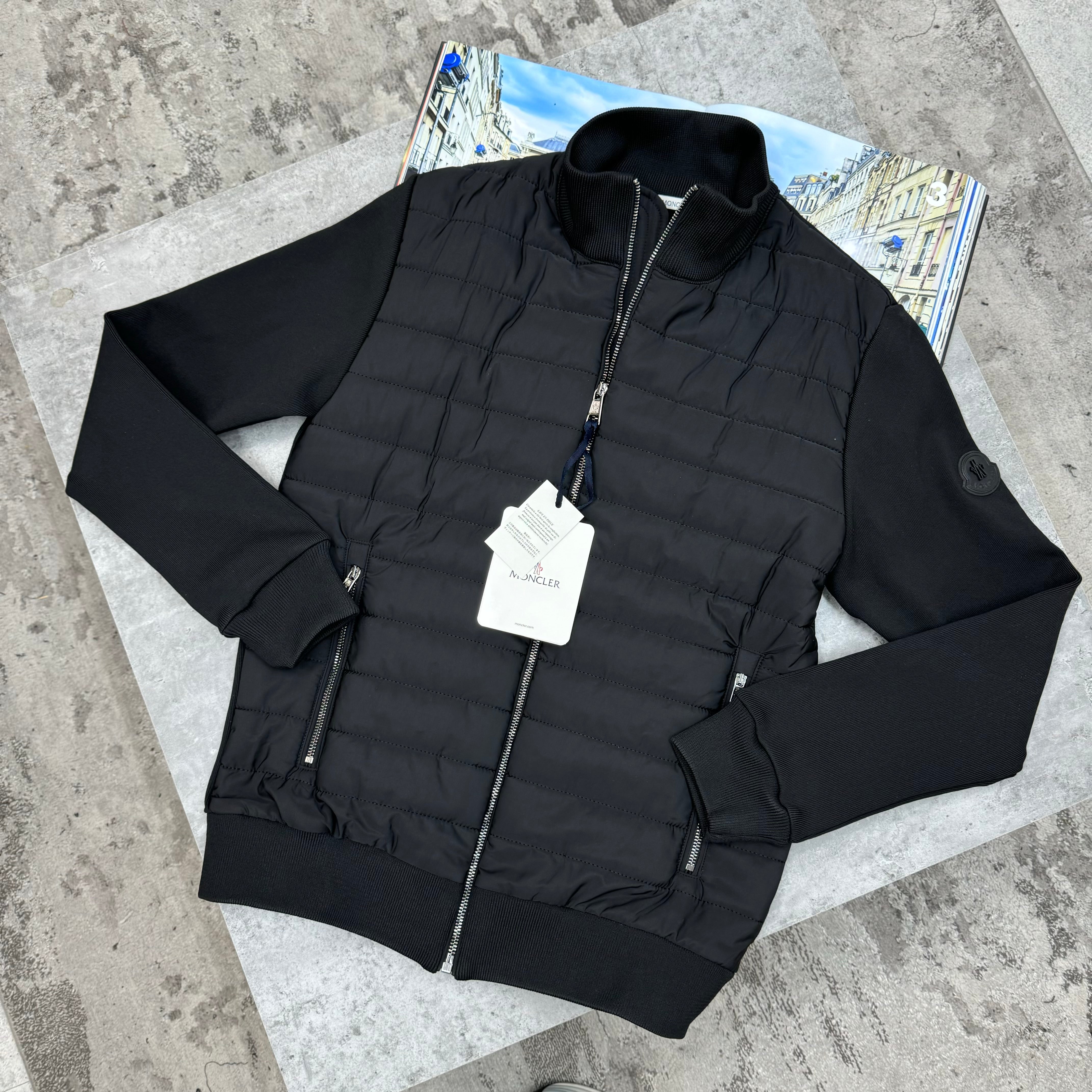 MNCLR - BLACK BADGE JACKET - BLACK