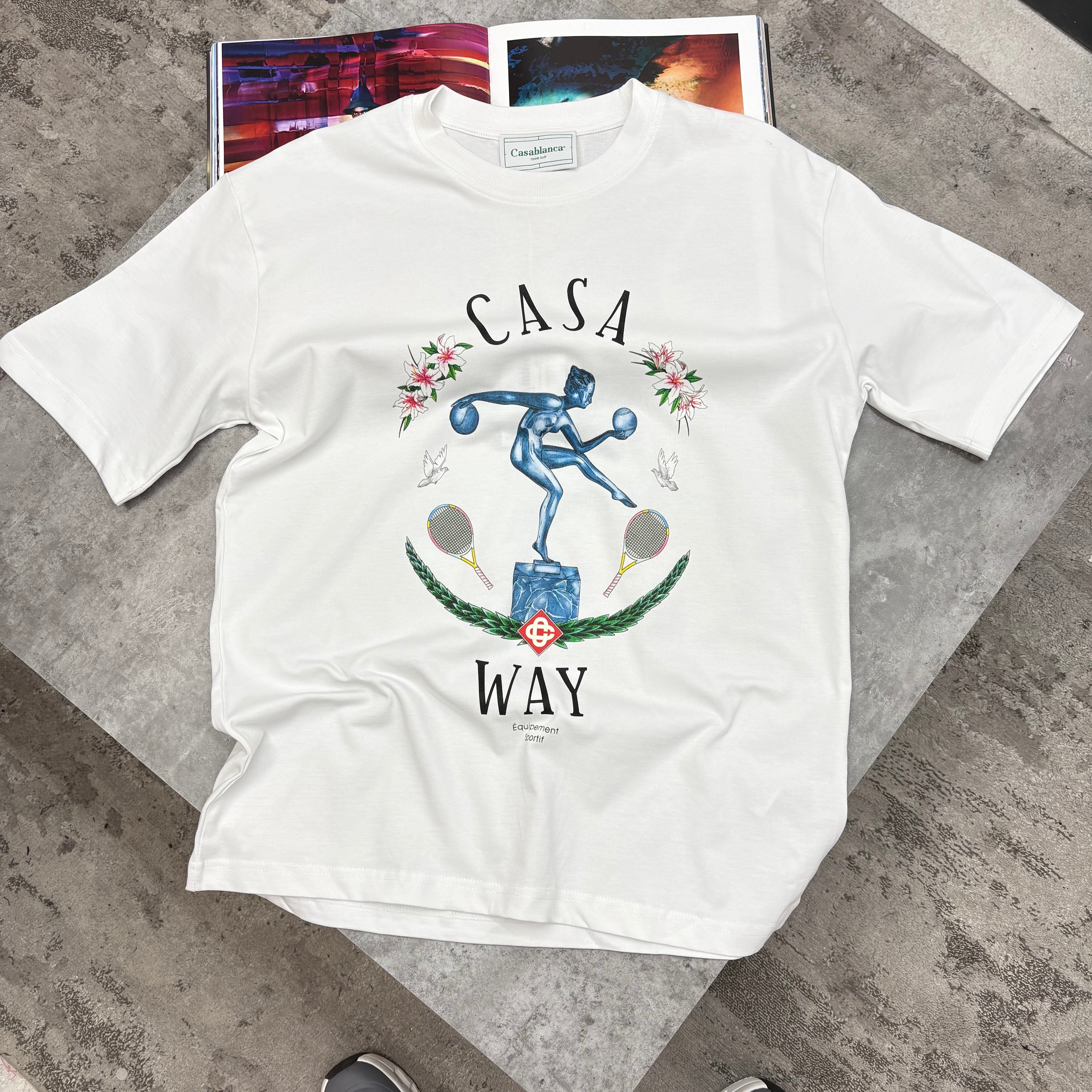 CASA - CASA WAY T-SHIRT - WHITE