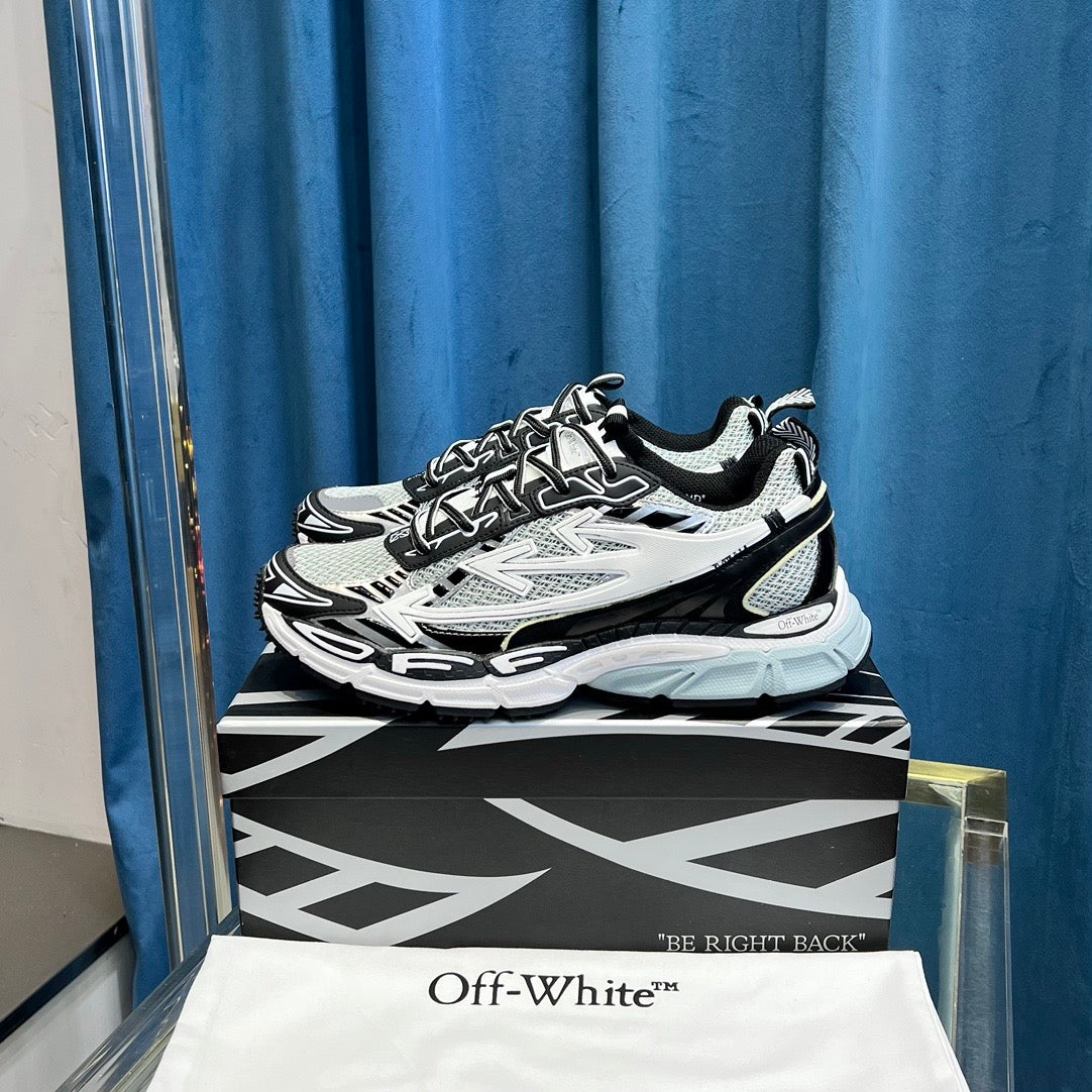 (PRE-ORDER) OW - TRAINERS - BLACK/WHITE