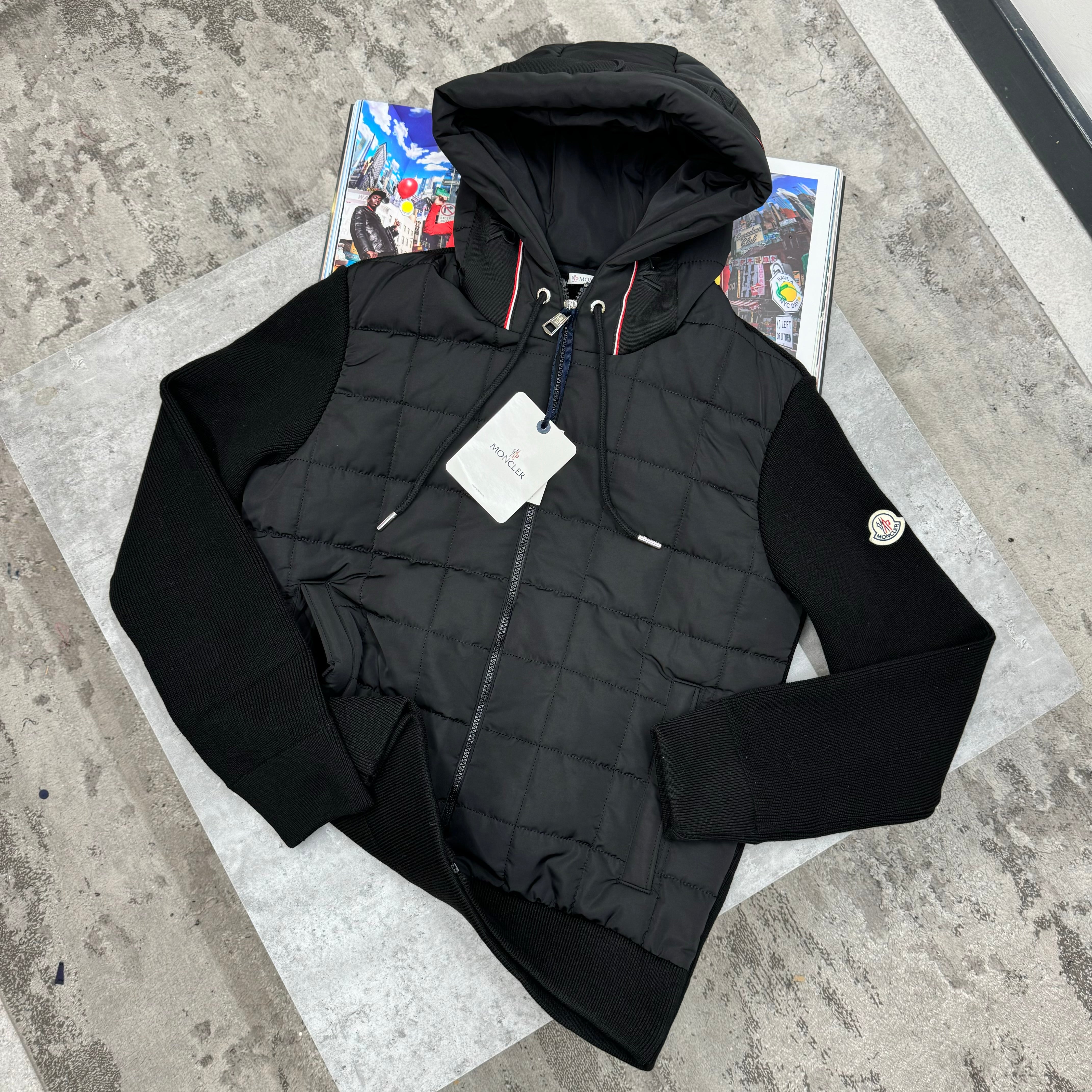 MNCLR - HOODED JACKET - BLACK