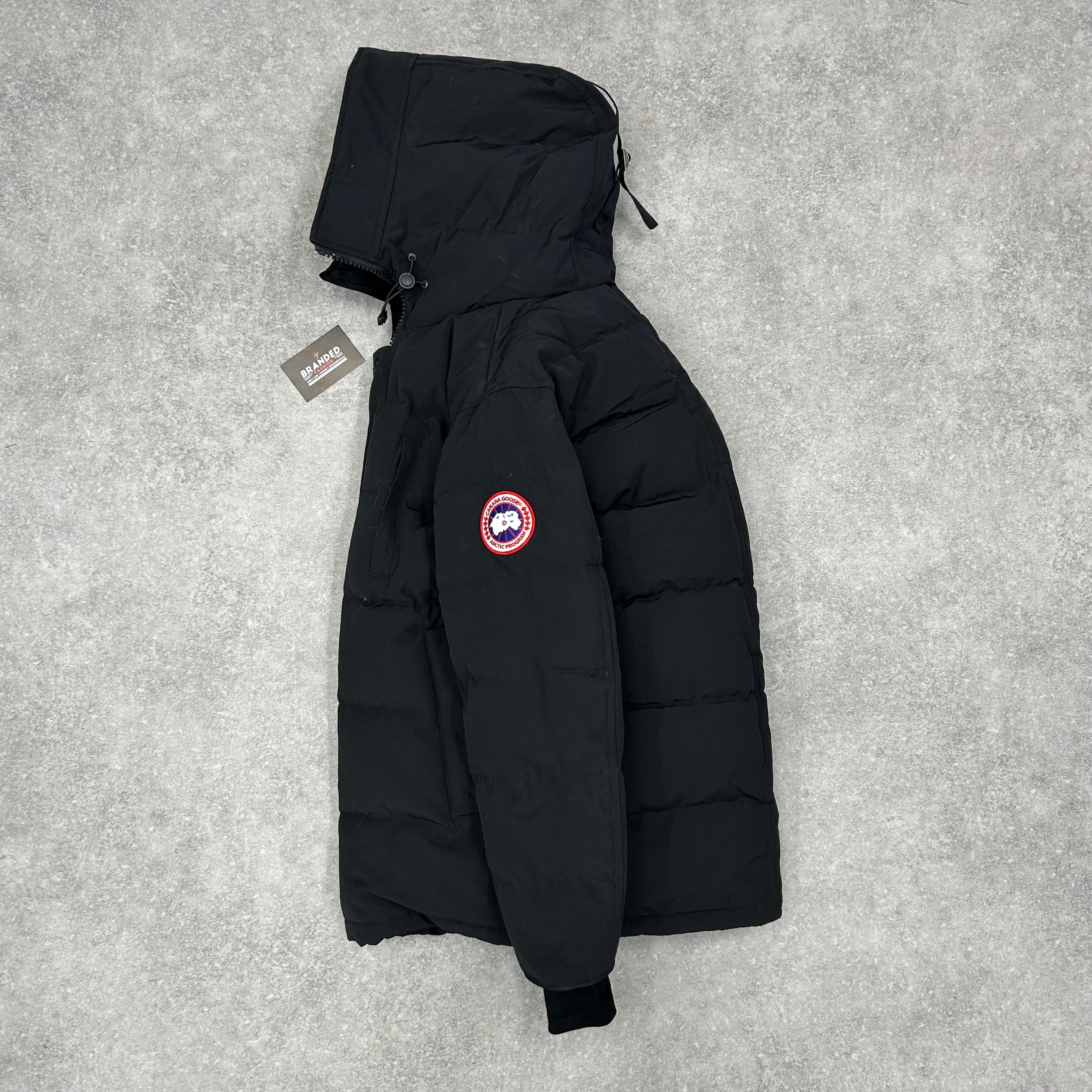 CANADA GOOSE - CARSON BLACK COAT - DETACHABLE FUR