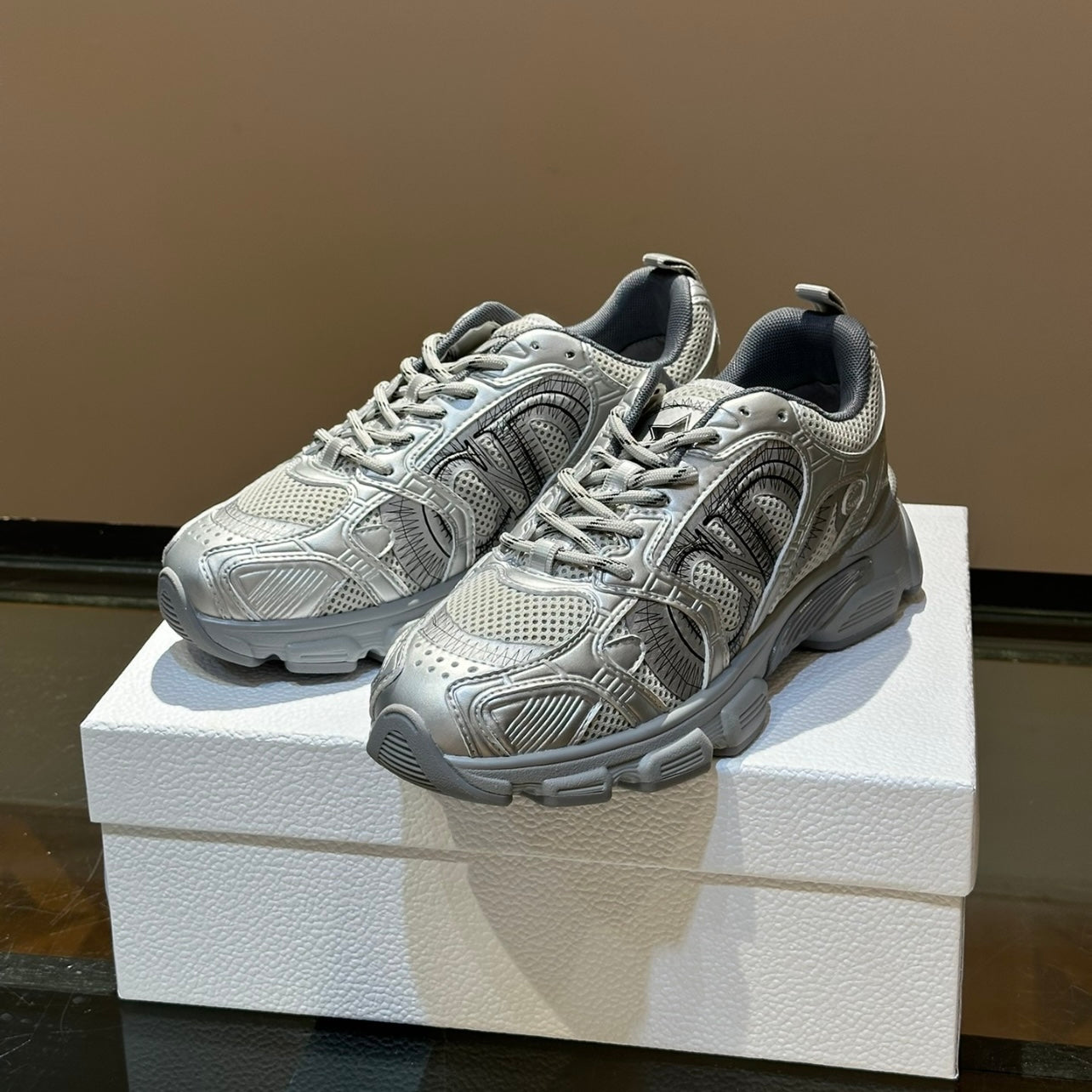 (PRE-ORDER) CD - CHRONO TRAINERS - SILVER