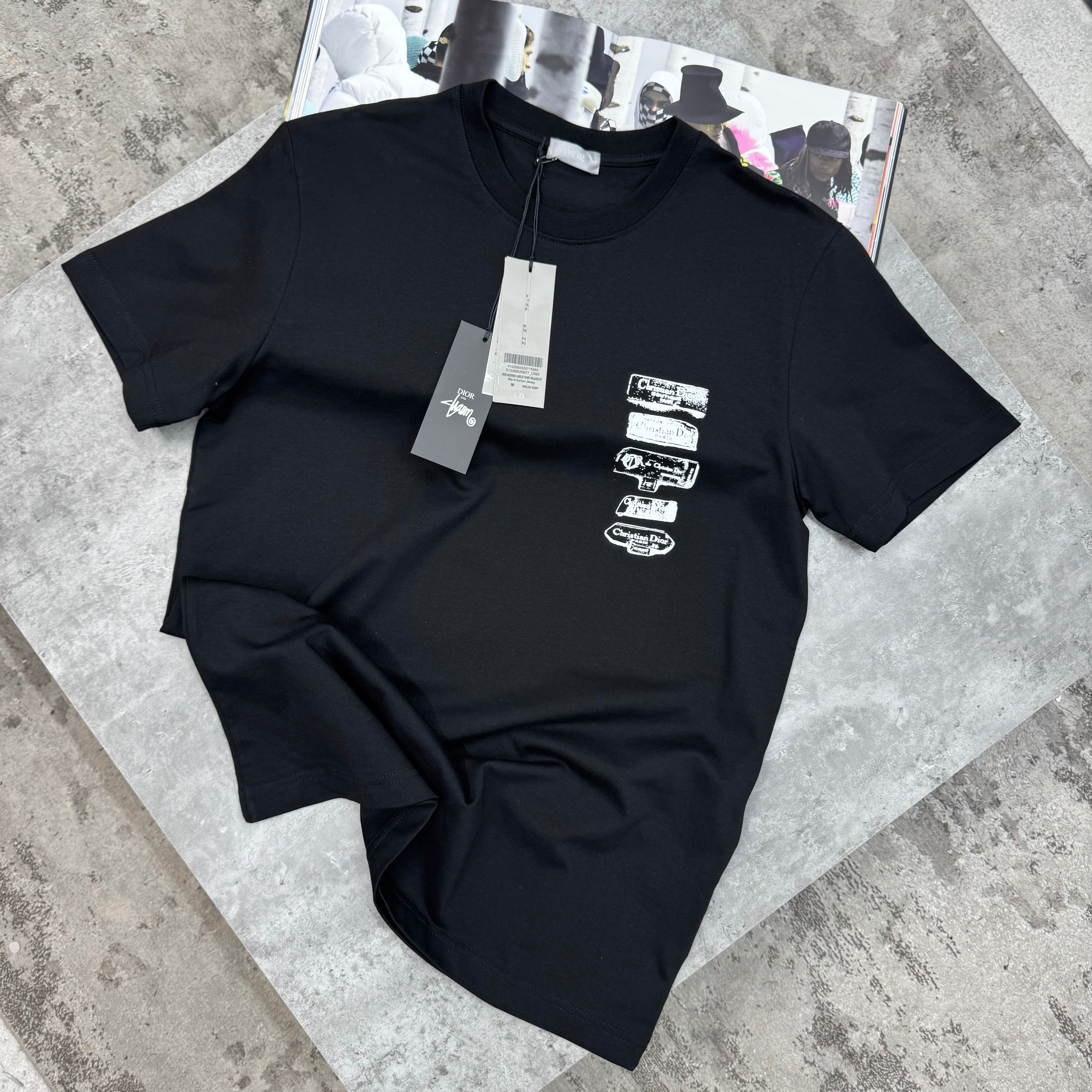 CD - ARCHIVE T-SHIRT - BLACK