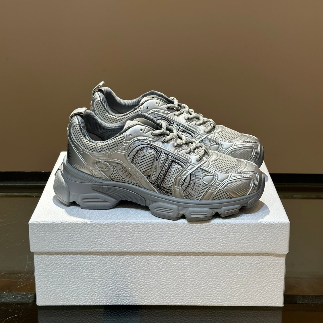 (PRE-ORDER) CD - CHRONO TRAINERS - SILVER