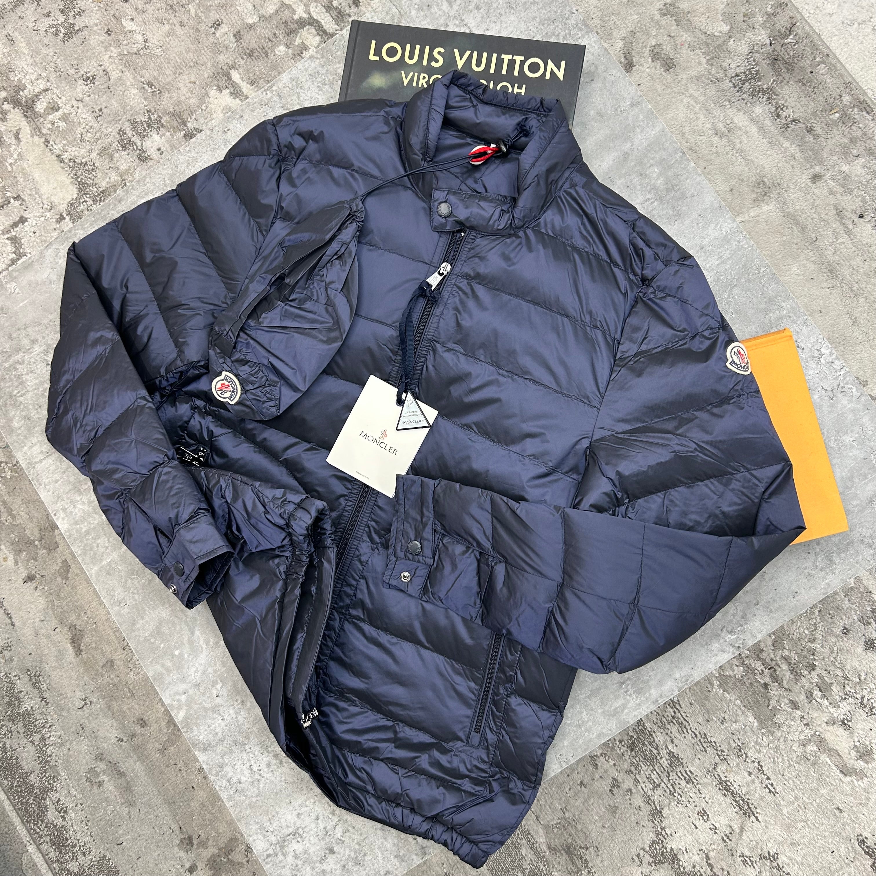 MNCLR - ACORUS SHORT DOWN JACKET - NAVY