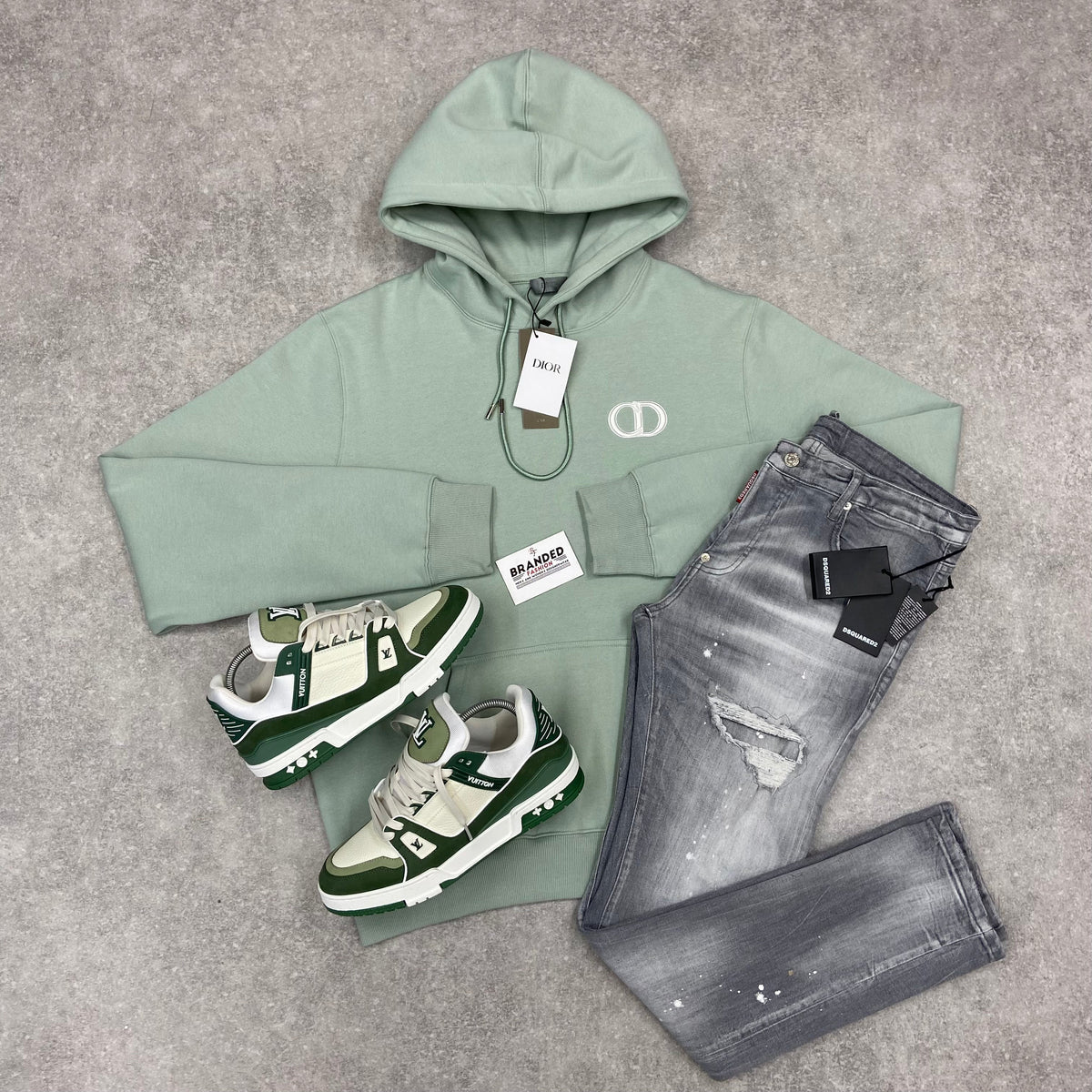 CD HOODIE - MINT