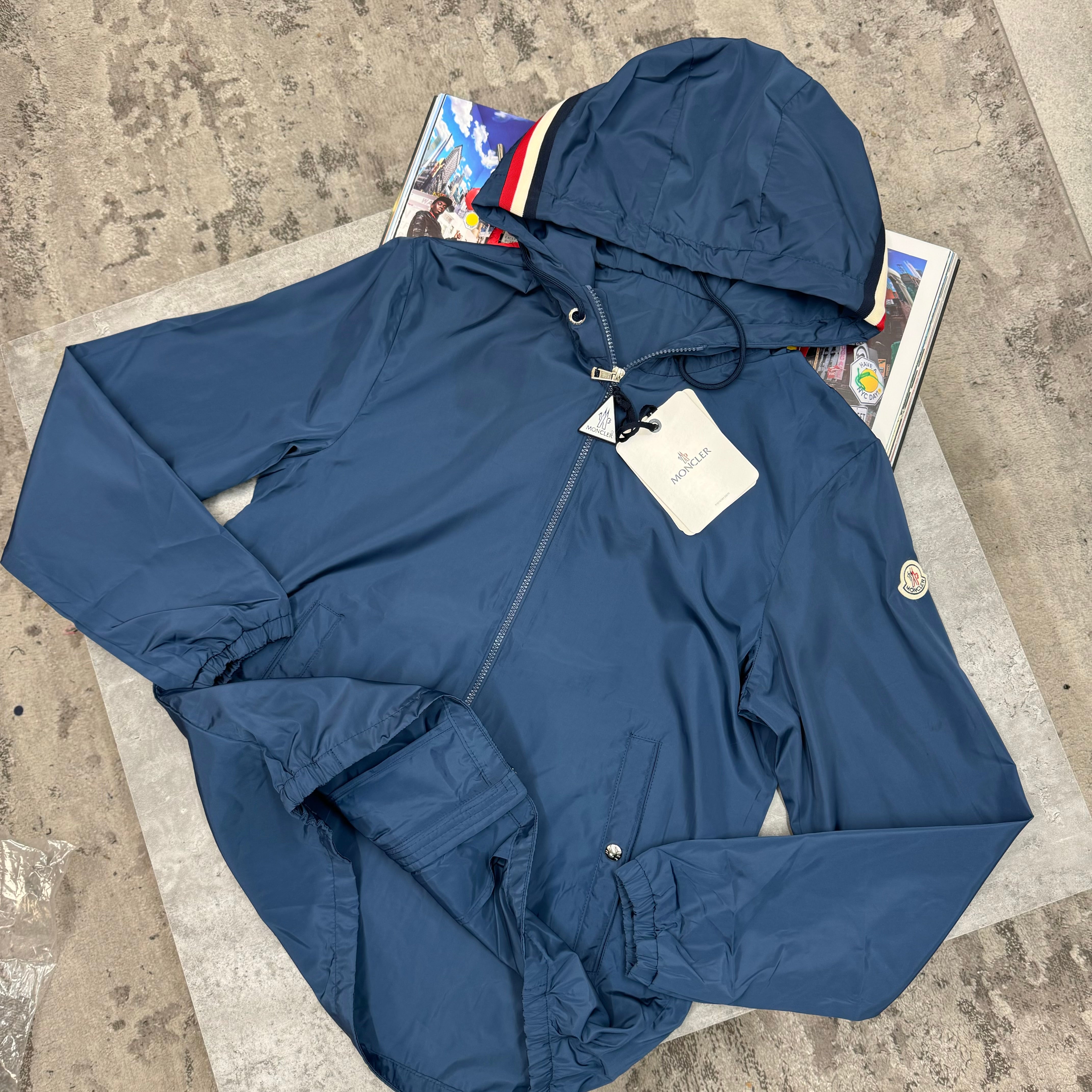 MNCLR - GRIMPEURS HOODED JACKET - BLUE