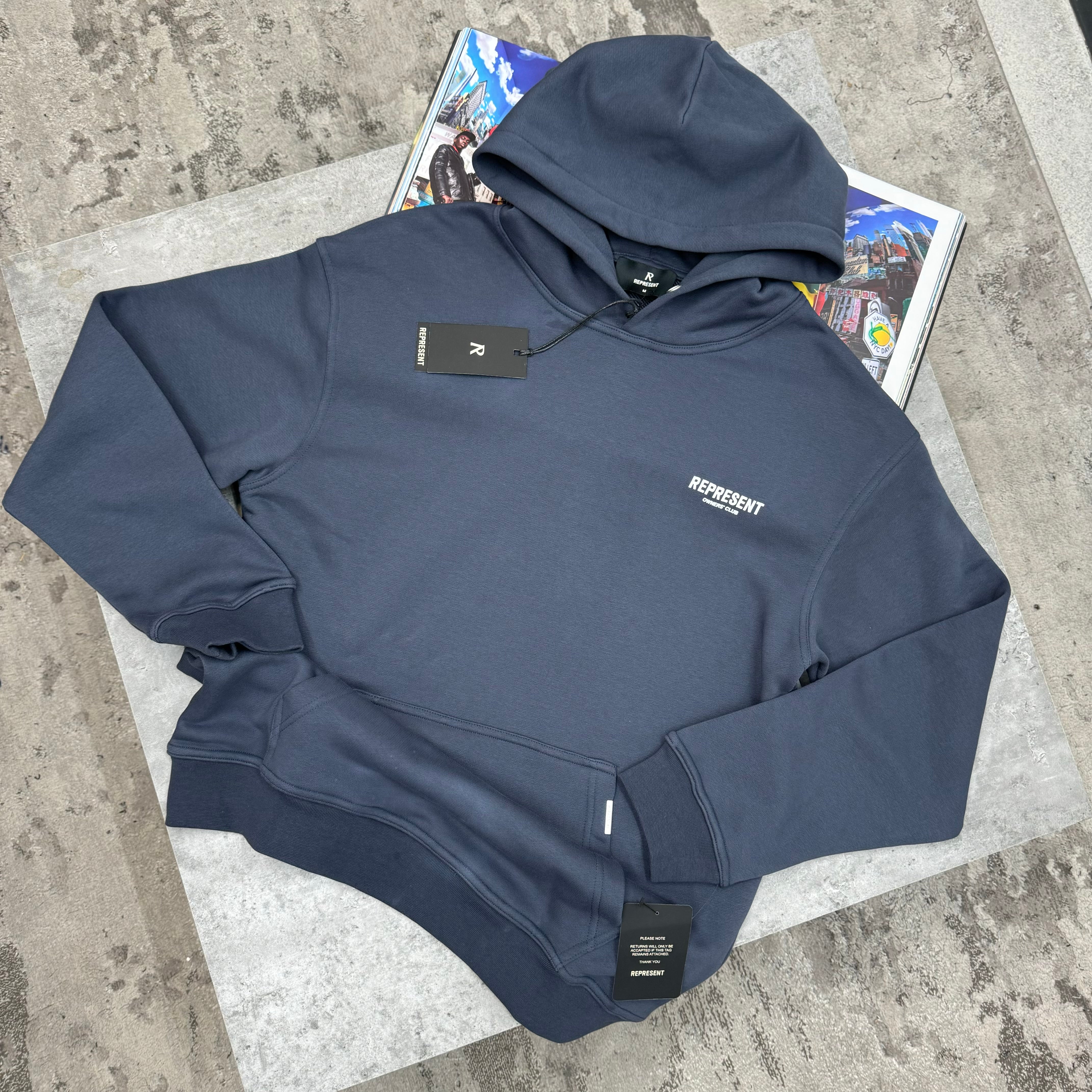 REP - HOODIE - NAVY