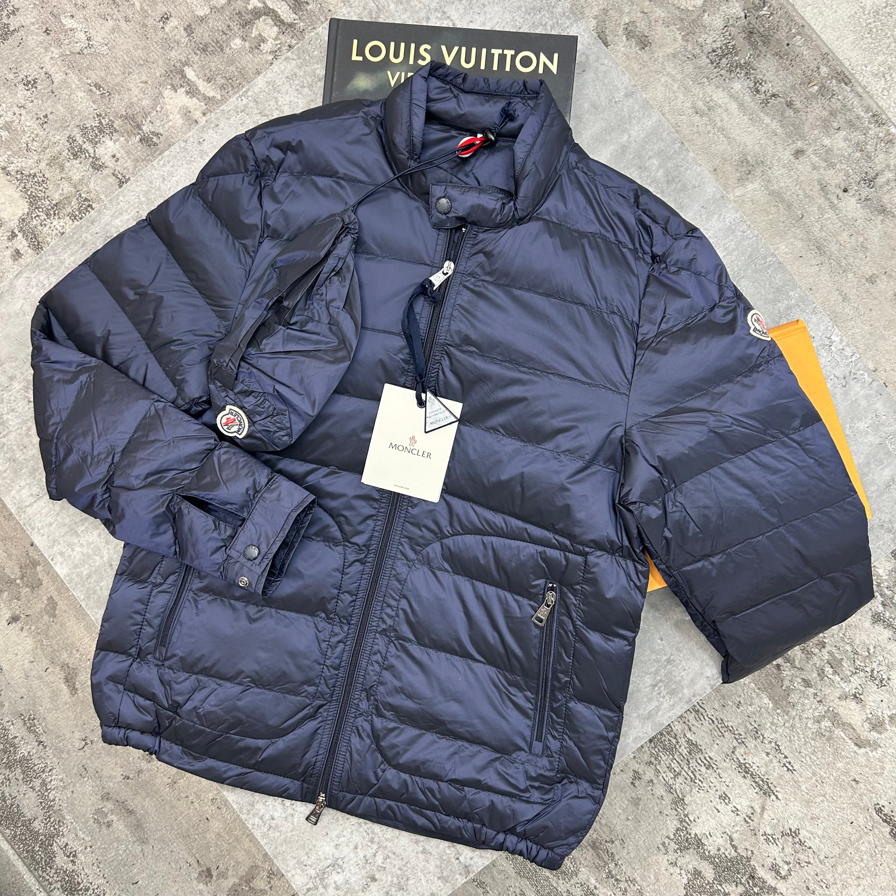 MNCLR - ACORUS SHORT DOWN JACKET - NAVY