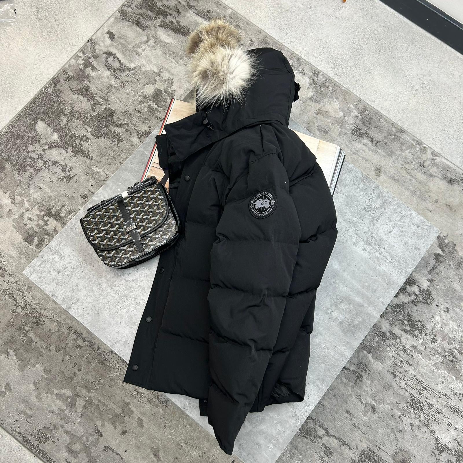 CG - BLACK BADGE WYNDHAM BLACK COAT