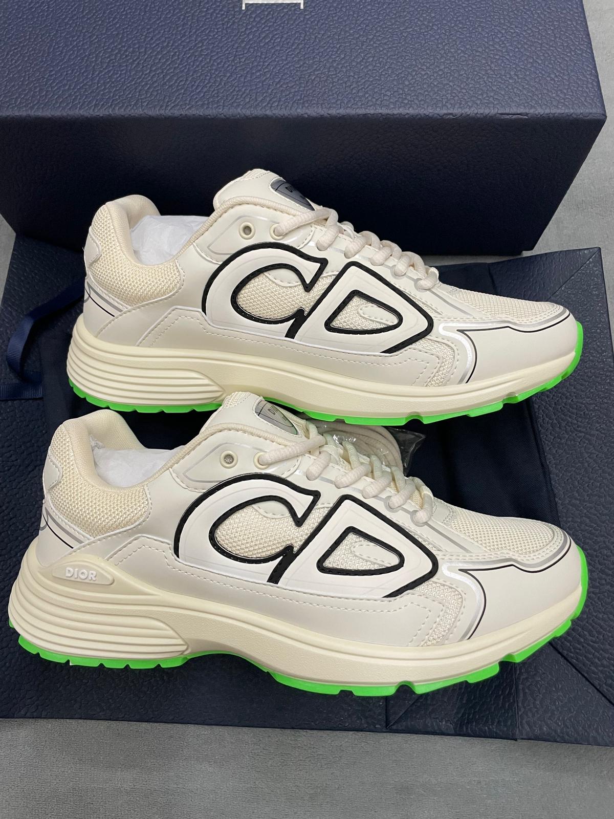 B30 - TRAINER - CREAM/LIME (PRE-ORDER)