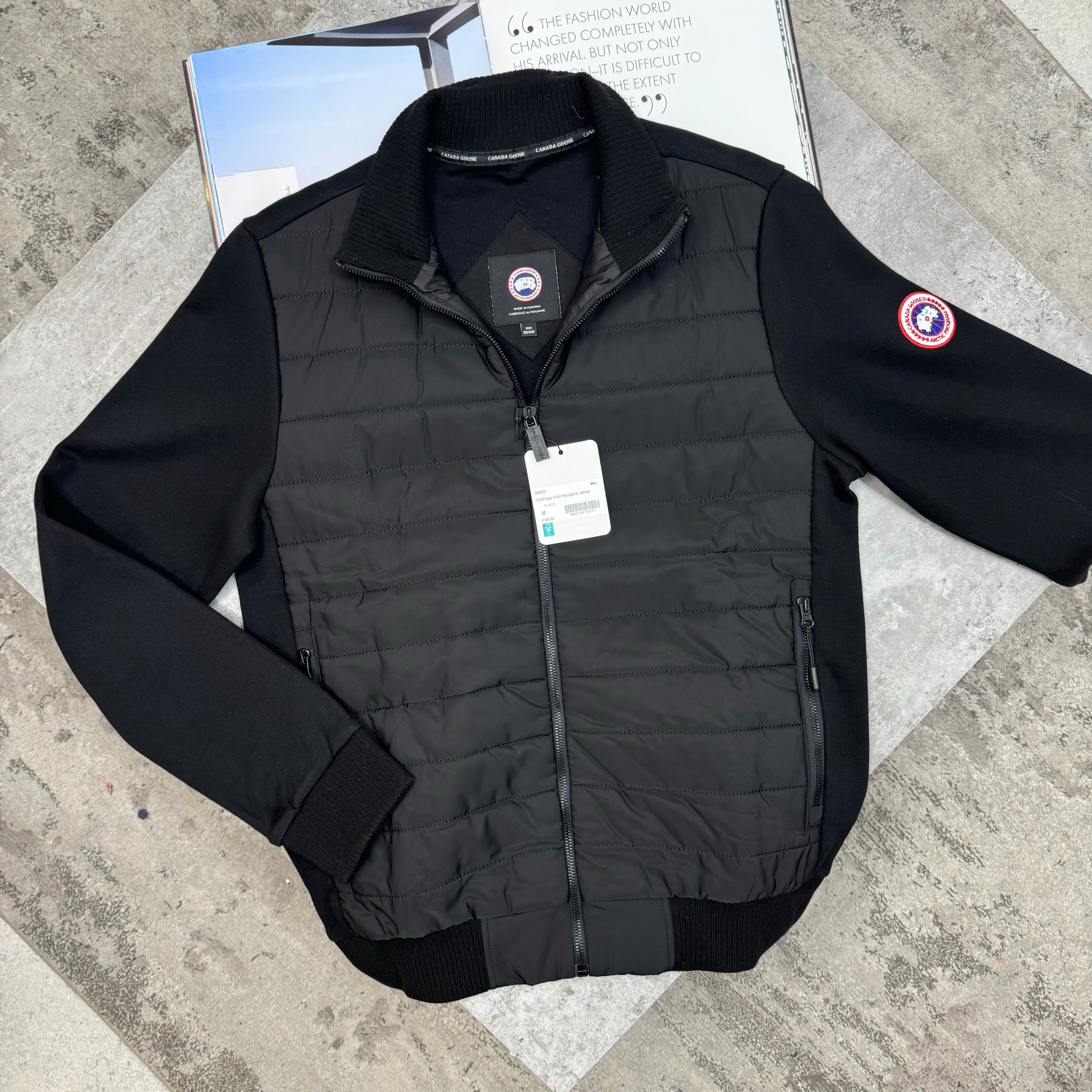 CG - HYBRIDGE JACKET - BLACK