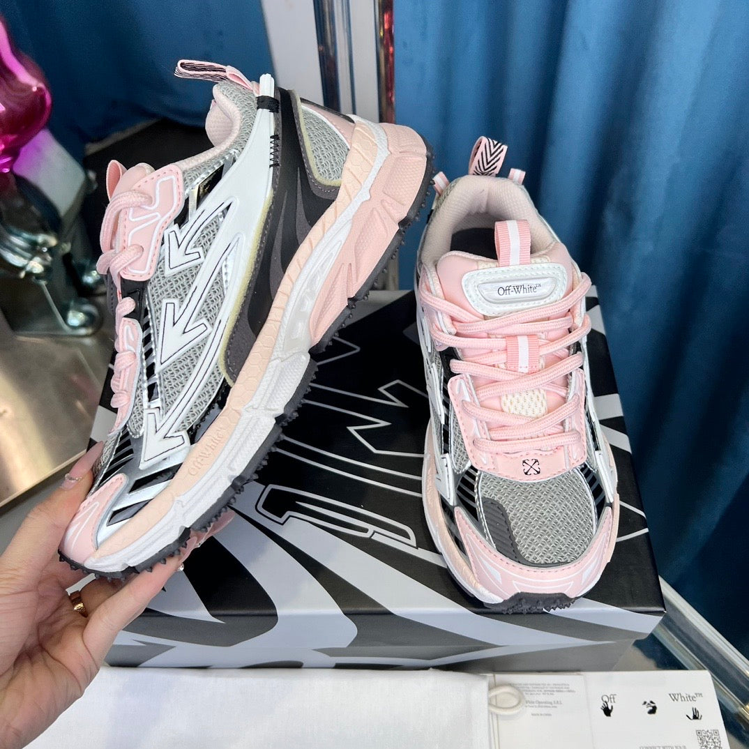 (PRE-ORDER) OW - TRAINERS - PINK/WHITE