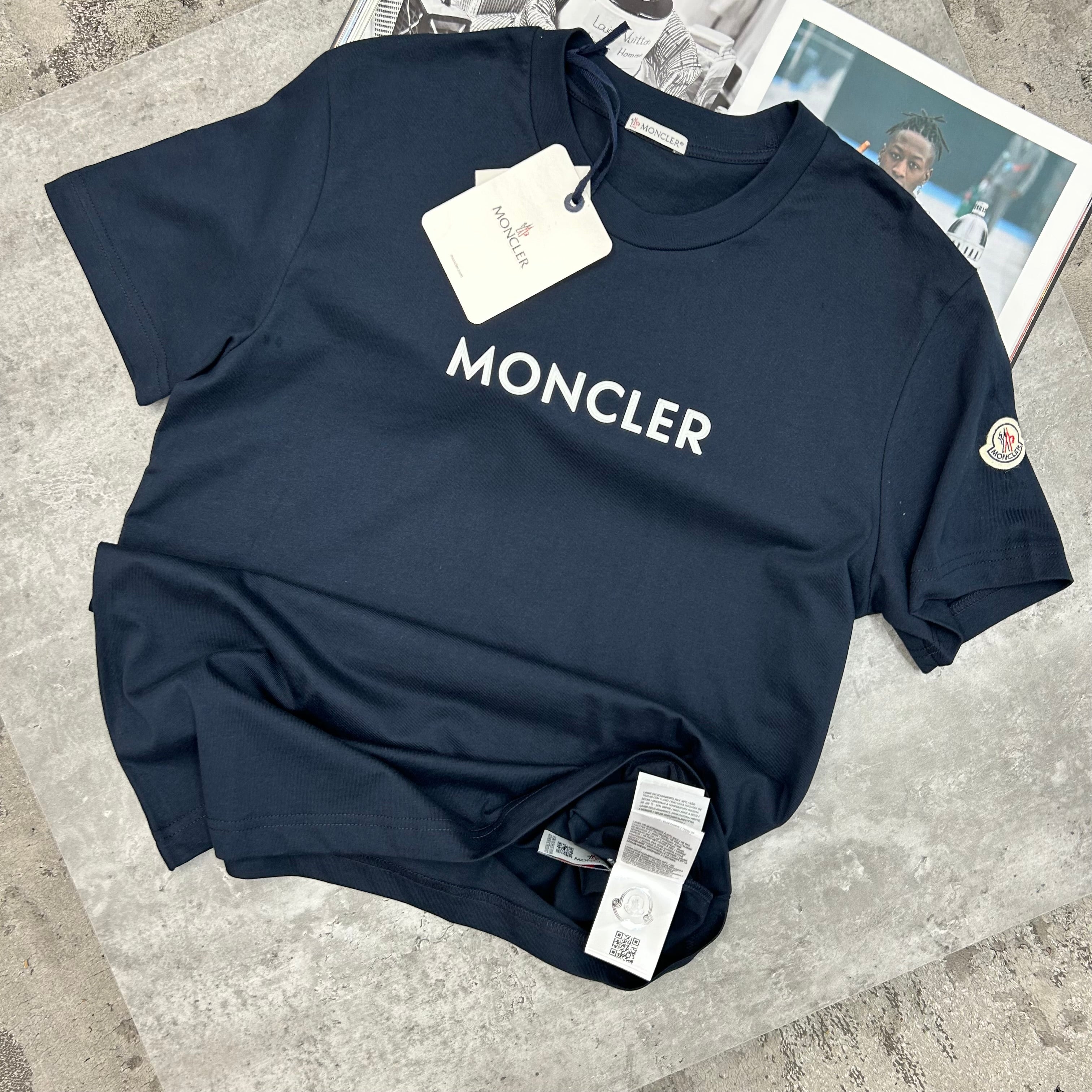 MNCLR - CENTRE LOGO T-SHIRT - NAVY