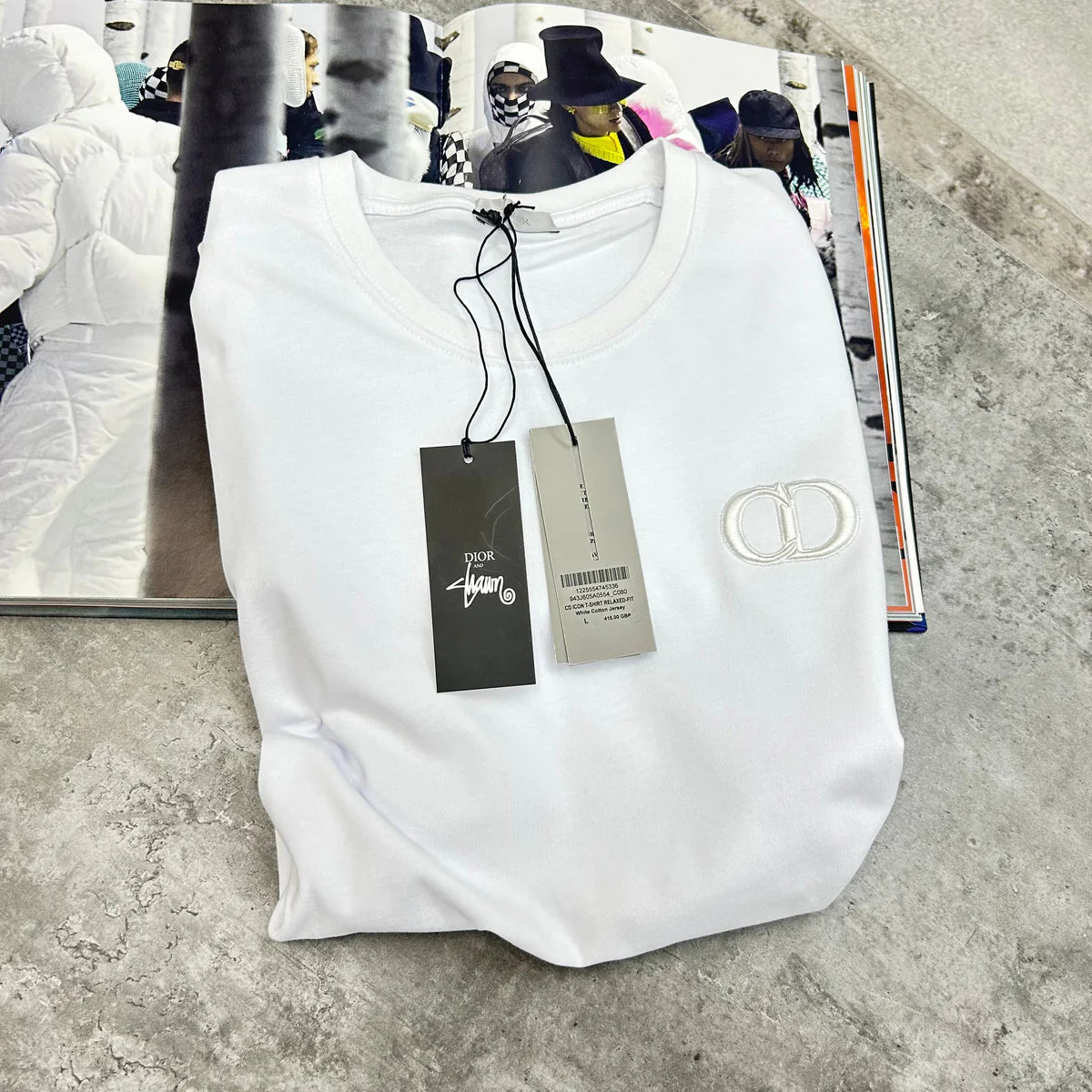 DIOR - CD T-SHIRT - WHITE