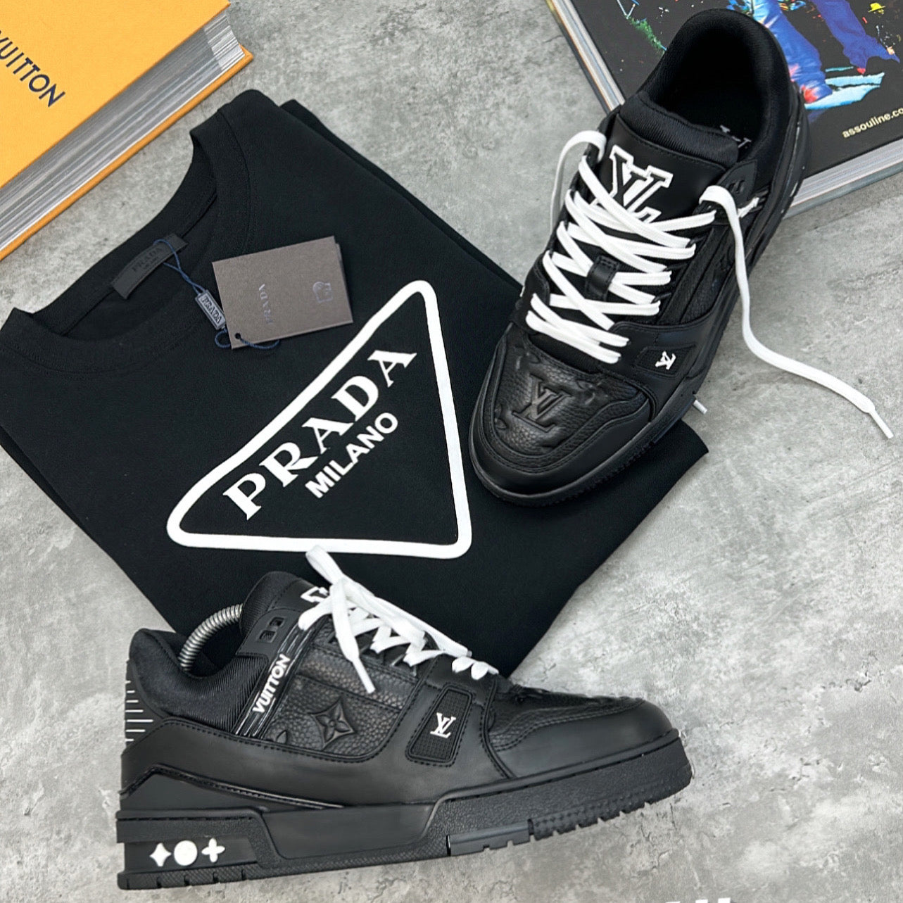 LVE - TRAINER - BLACK / BLACK (PRE-ORDER)