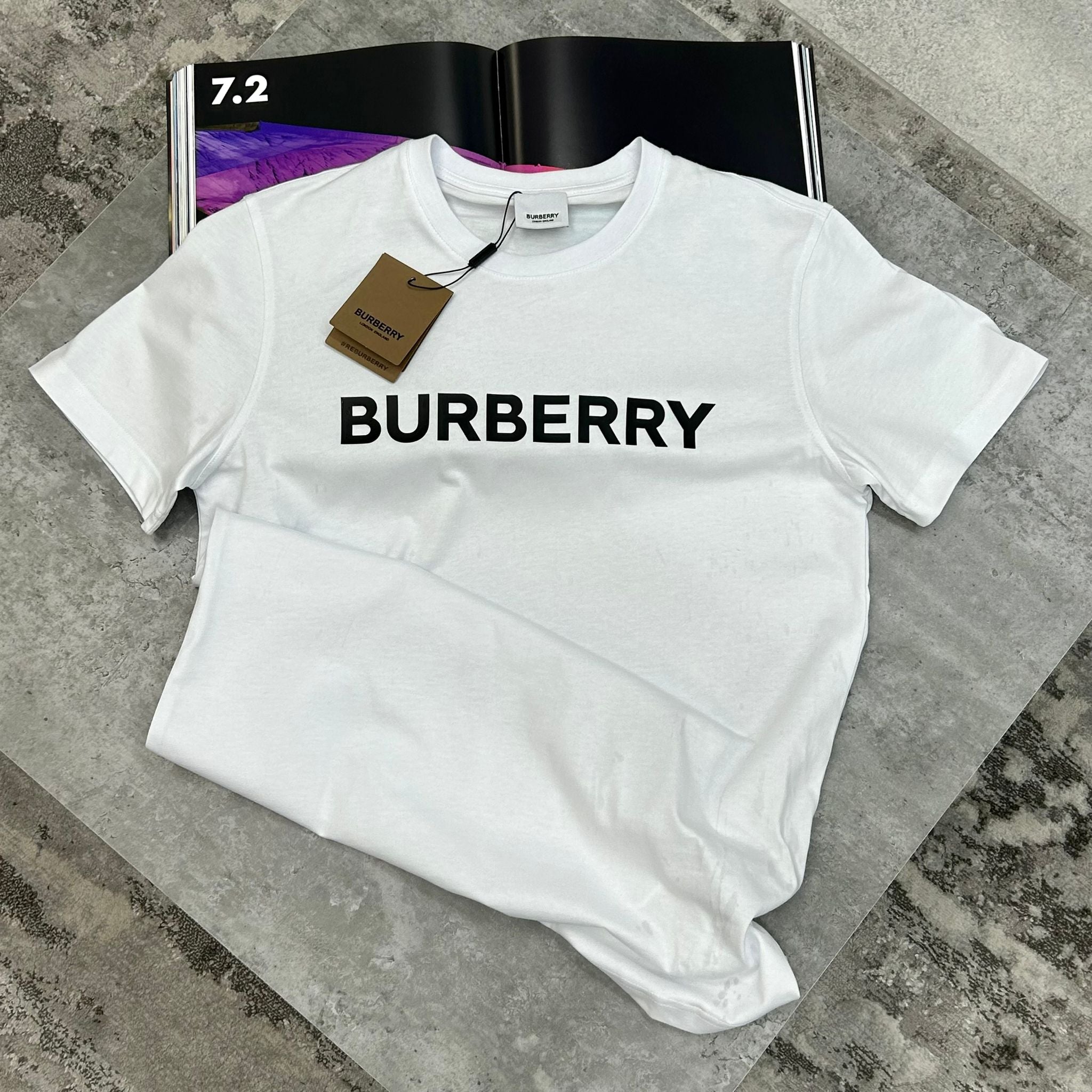 BURB T SHIRT - WHITE